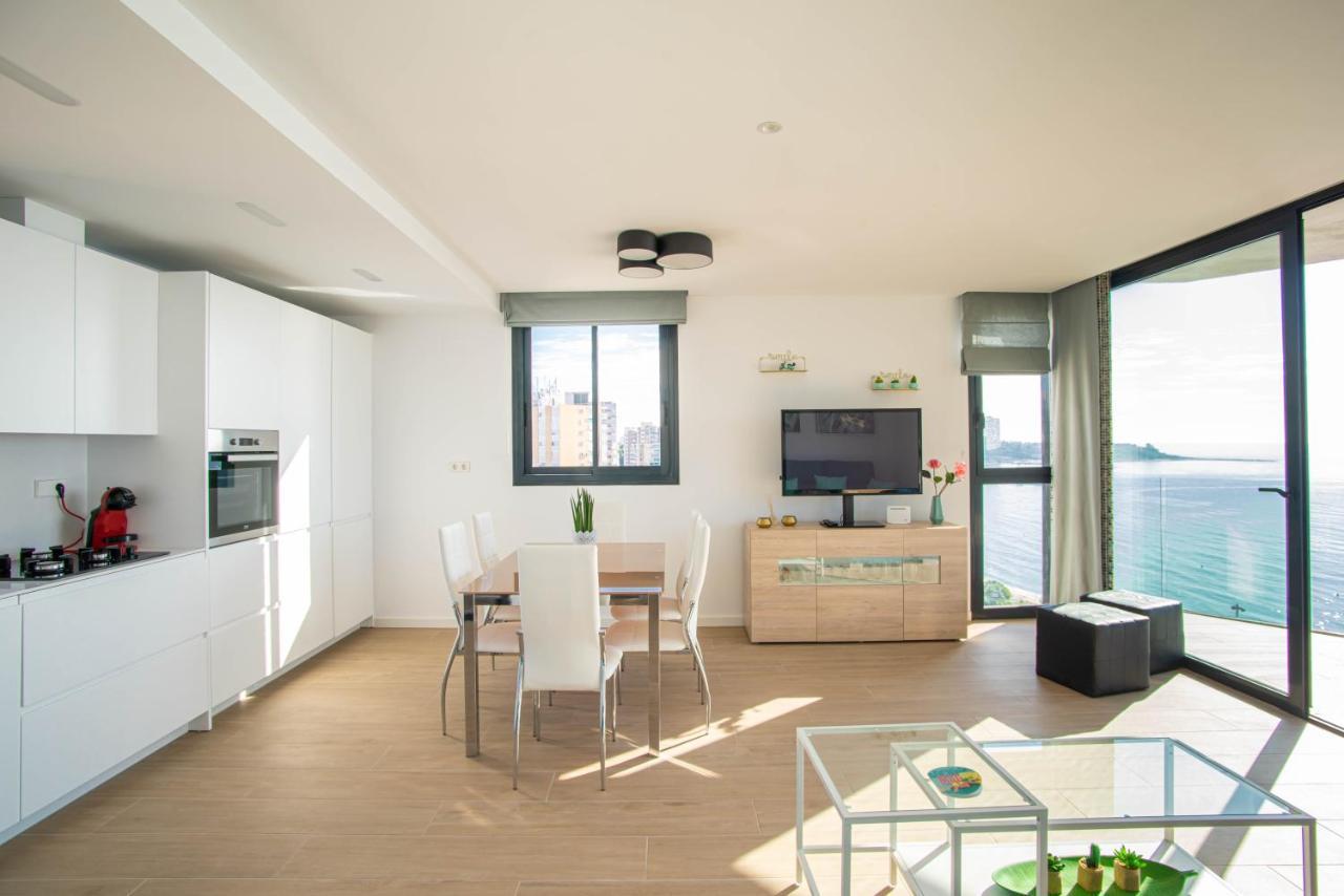 Modern sea front REEF APARTMENT Alicante Eksteriør billede